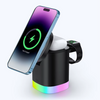 3 in 1 Wireless Charger with RGB lighting